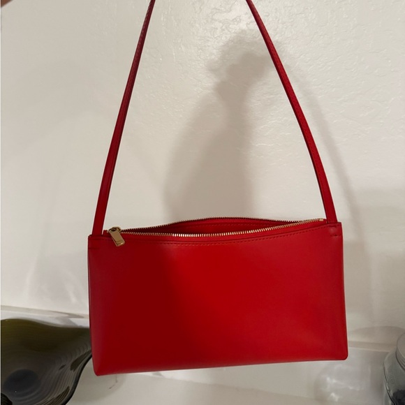 Mansur Gavriel Gaiga red shoulder bag - Picture 9 of 9
